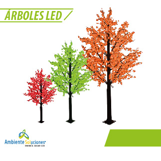ÁRBOLES LED