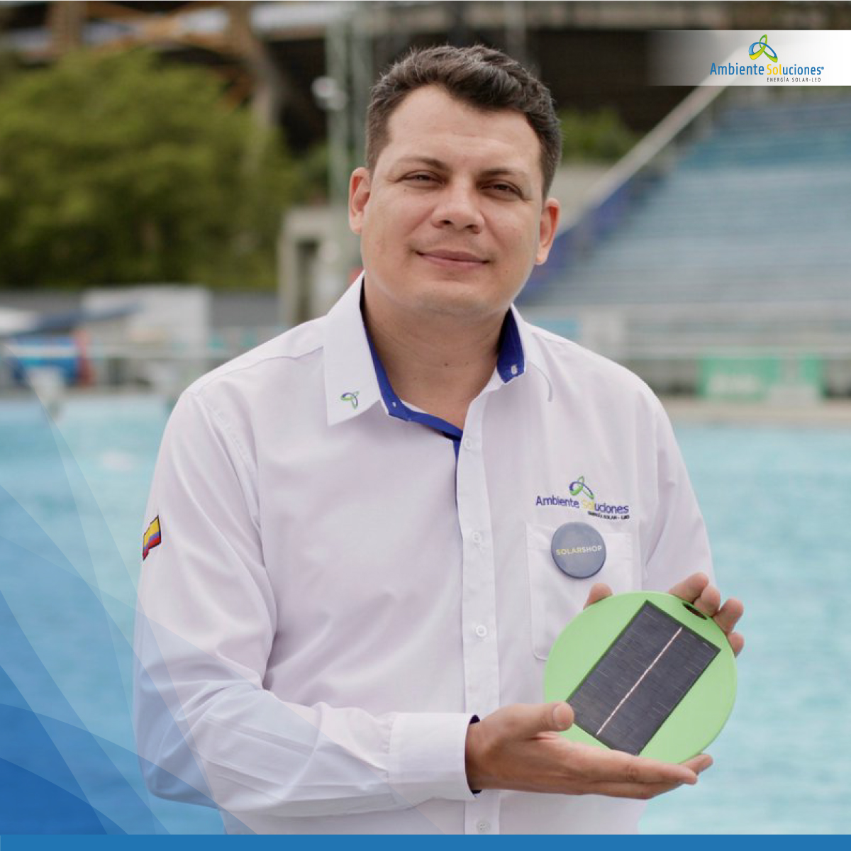 Dispositivo para eliminar el uso de cloro en las piscinas - Faber Díaz - El Gran Inventor