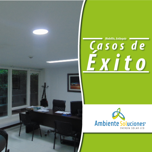 Sistema de iluminación led para espacios comerciales.