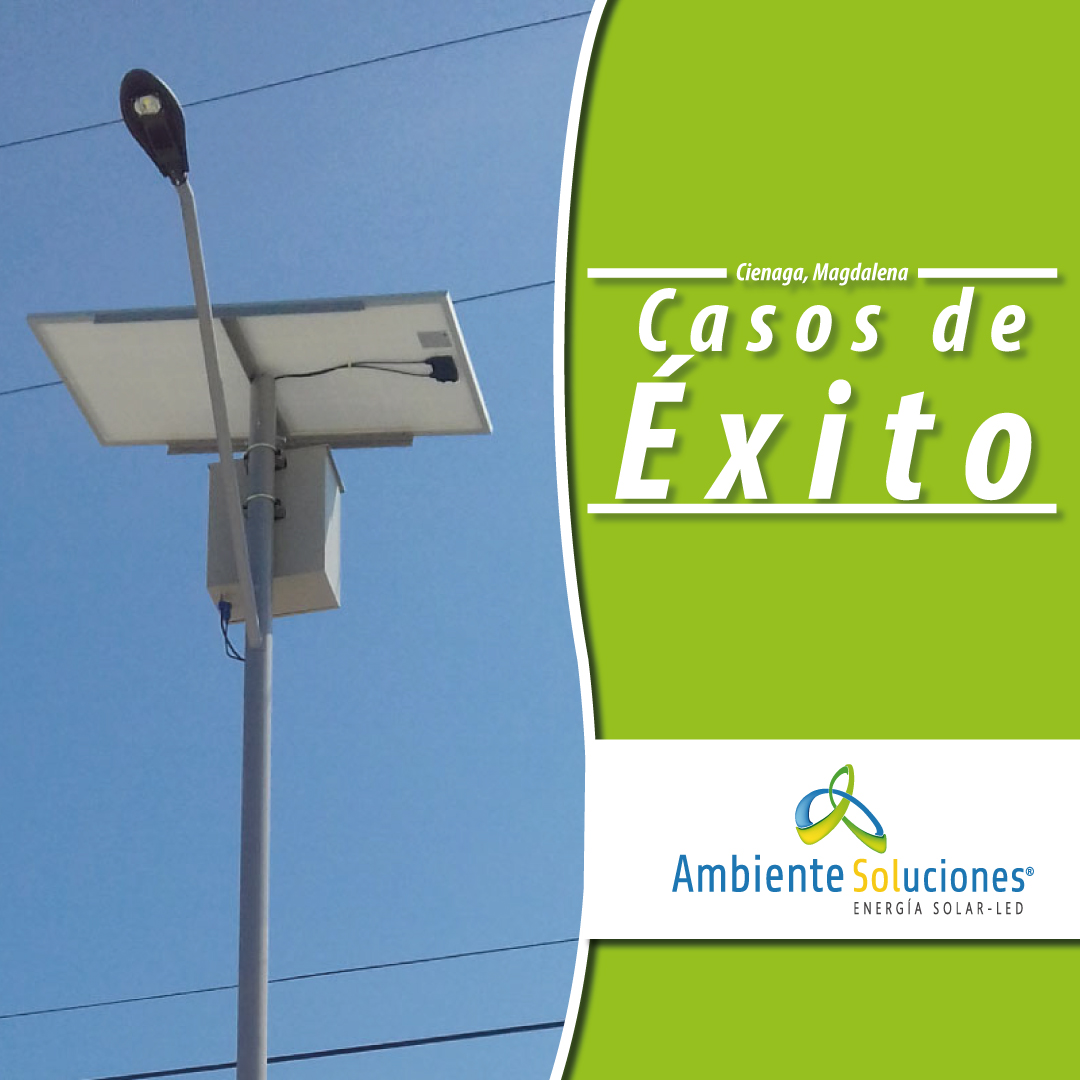 Sistema de alumbrado público - Ciénaga, Magdalena.