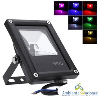 REFLECTOR LED VERTICAL COB DE 50W RGB