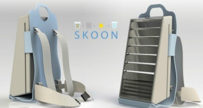 EL AGUA POTABLE PODRÍA ESTAR A UNA MOCHILA DE DISTANCIA