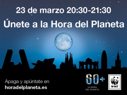 LA HORA DEL PLANETA PASARÁ MAÑANA POR TU RELOJ