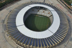 BRASIL - TRES DE LOS SEIS ESTADIOS DE LA COPA CONFEDERACIONES, ESTÁN EQUIPADOS CON INVERSORES FOTOVOLTAICOS