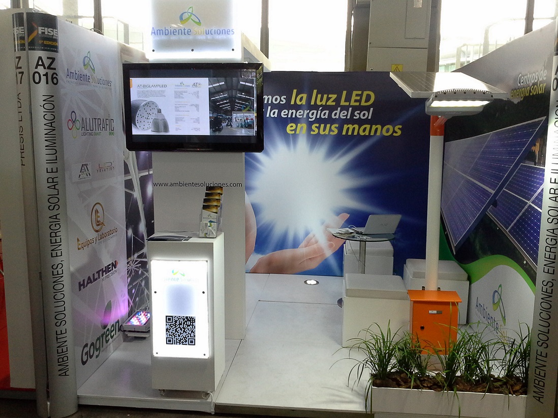 PARTICIPAMOS CON EXITO EN LA PASADA FERIA DEL SECTOR ELECTRICO EN COLOMBIA