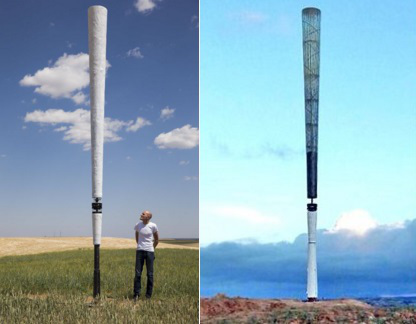 ESPAÑA: NUEVA EÓLICA SIN HÉLICES, SIN RUIDO Y SIN MATAR AVES