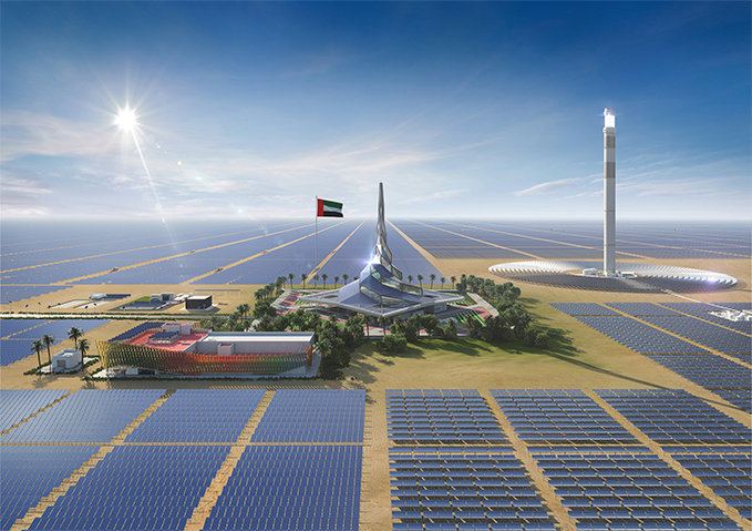 Dubai construye torre de energía termosolar más grande del mundo