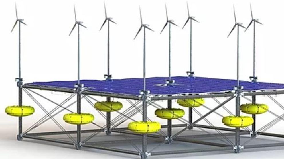 El último grito en energía renovable: solar, eólica y maremotriz al mismo tiempo
