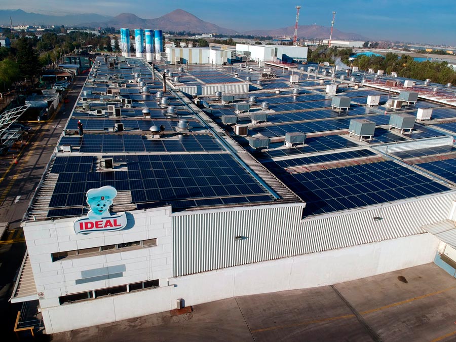 Ideal, parte de Bimbo en Chile, ya funciona al 100 por ciento con renovables