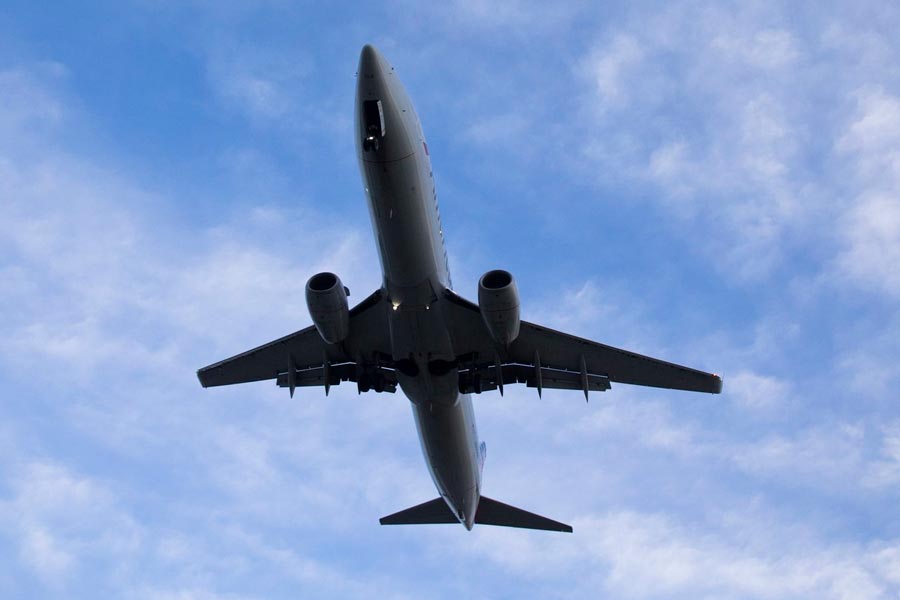 Primer vuelo intercontinental, de París a Montreal con aceite de frituras