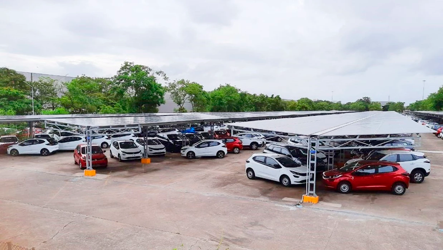 Tata Motors inaugura cochera solar más grande de la India en su fábrica de Pune