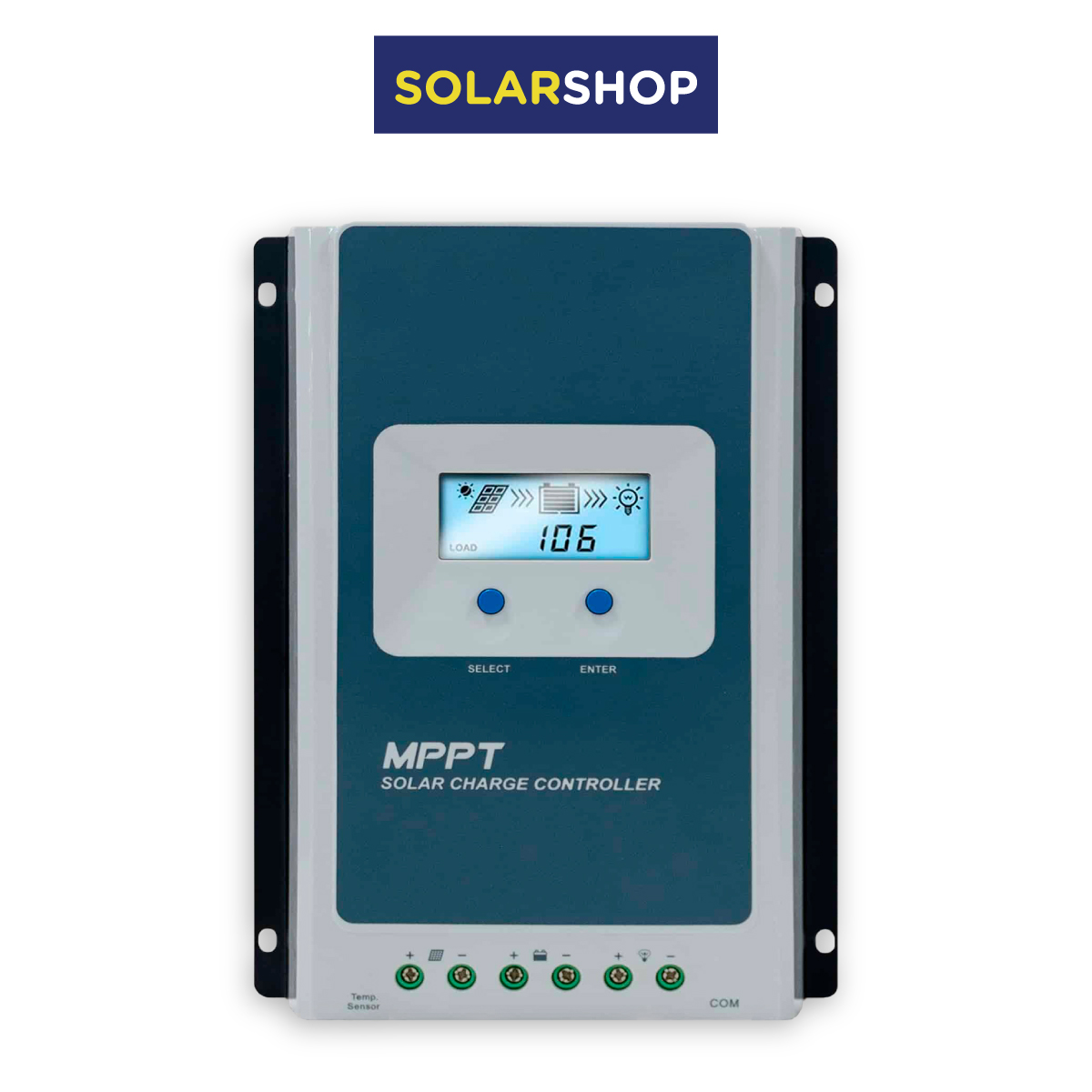 CONTROLADOR 12V/24V 40A MPPT LCD