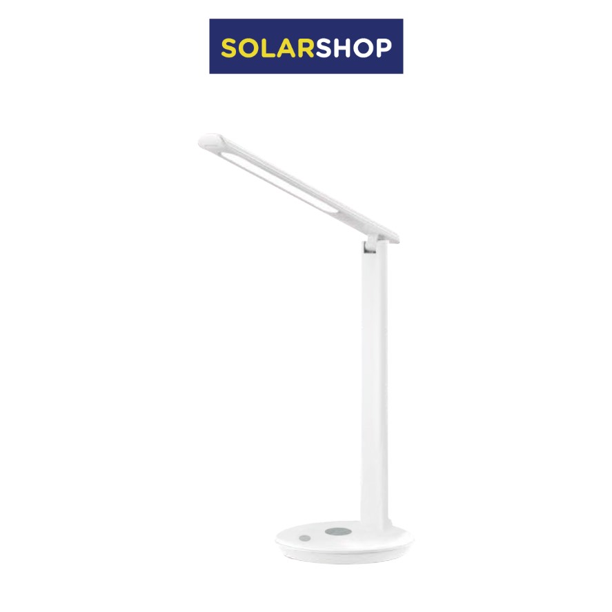 LAMPARA LED ESCRITORIO BLANCO 5W CCT CARGA INALAMBRICA MOD-08