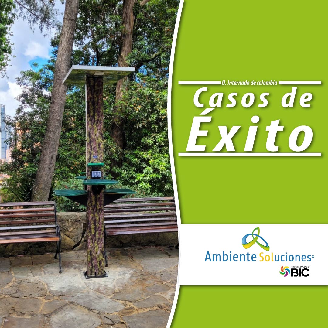 Árbol Cargador Solar para dispositivos móviles.