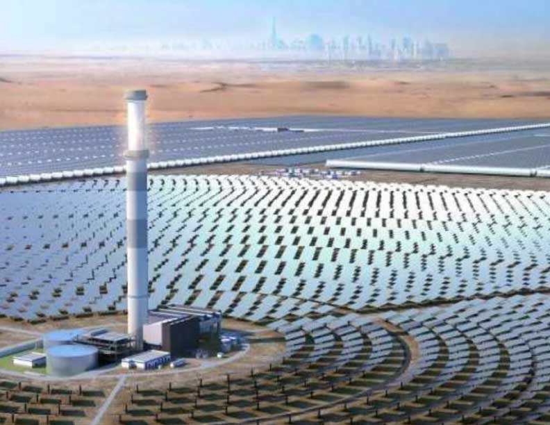 El descomunal desierto termosolar de Dubái: un coloso en pleno desierto que ha costado 16 000 millones